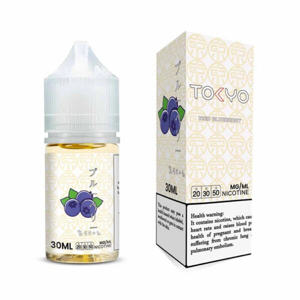 TOKYO SALTNIC ICED BLUEBERRY 30ML
